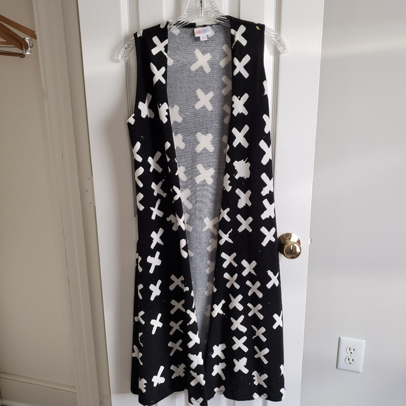 LuLaRoe Jackets & Blazers - Lularoe Joy X Print Vest S